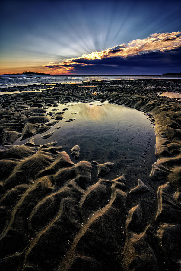 Beach Photograph - Popham Beach Sunrise V by Rick Berk