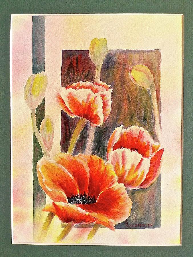 Poppies Plus Painting by Carolyn Rosenberger
