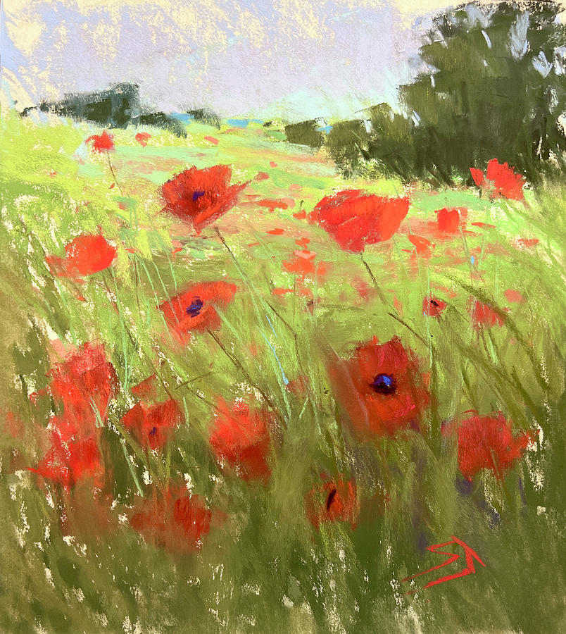 Poppy Party Painting
