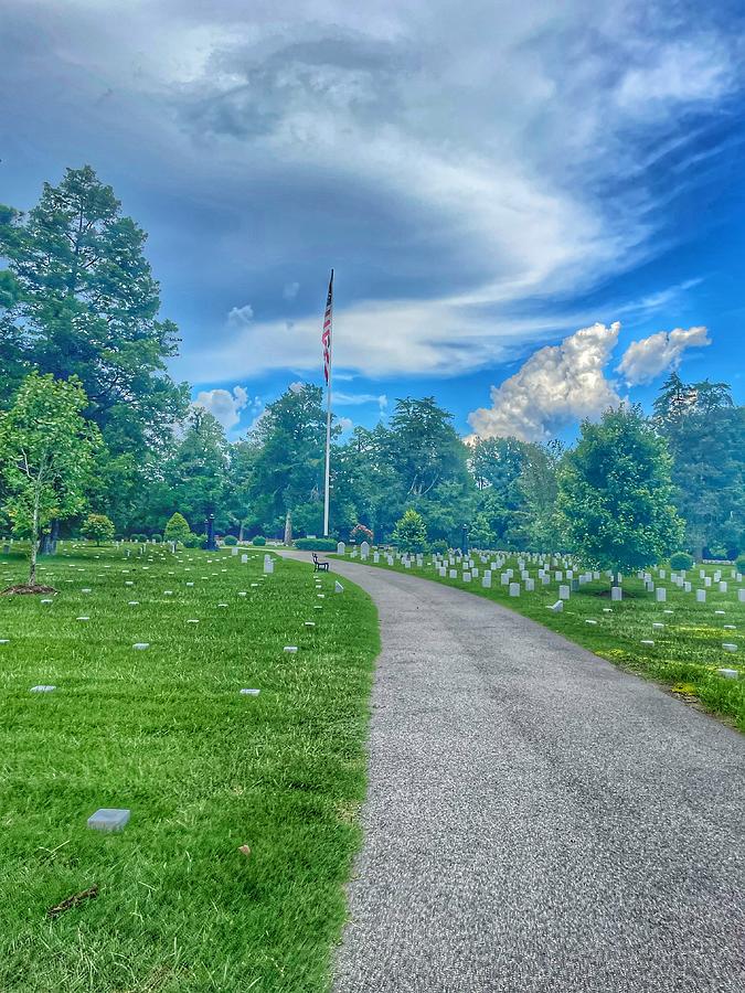 Popular Grove National Cemetery Photograph By William E Rogers | Pixels