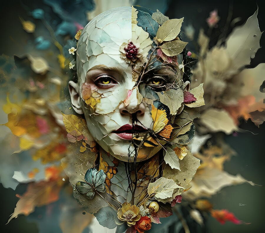 Porcelain Dreams - Reflections of Imperfection Mixed Media by Russ Harris Porcelain Dreams - Reflections of Imperfection Mixed Media by Russ Harris