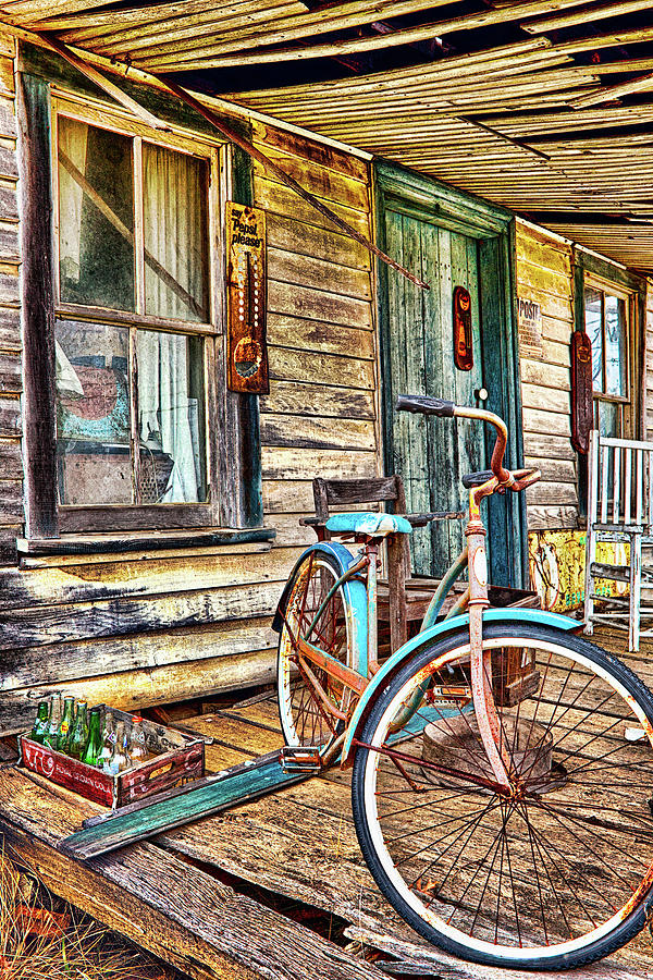 Porch Full of Junk Photograph by Dan Carmichael