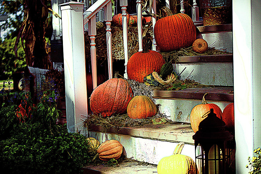 Porch Steps Photograph