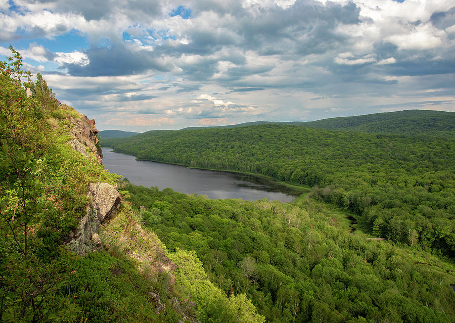 Porcupine Mountains Lake Of The Clouds Photograph By Dan Sproul - Fine 