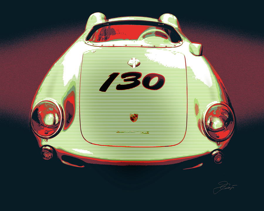 Porsche 130 Digital Art by Jerzy Czyz