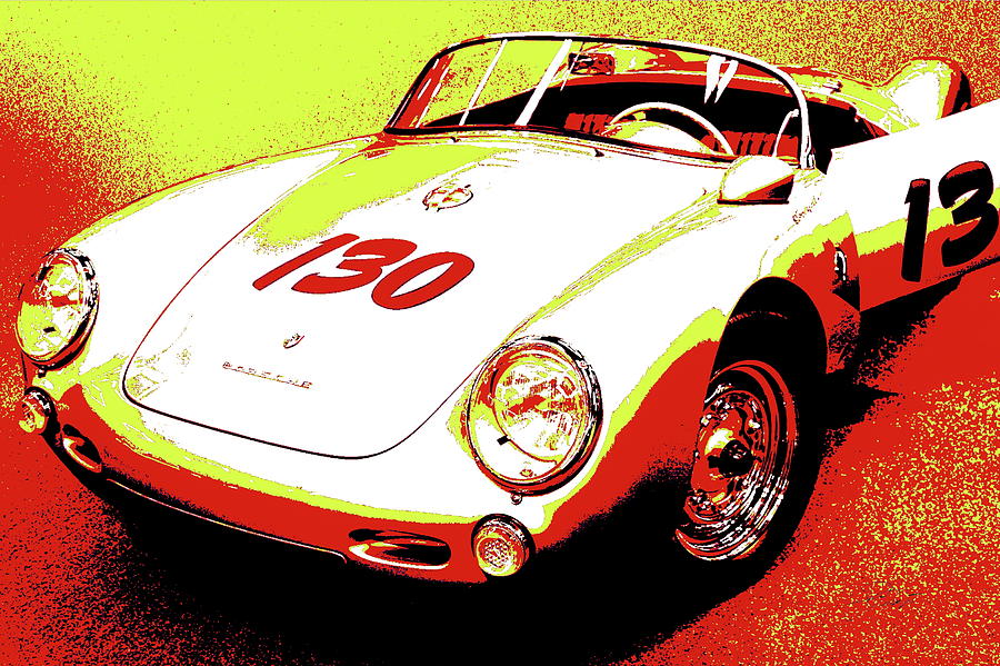 Porsche 550 Spyder Digital Art by Jerzy Czyz