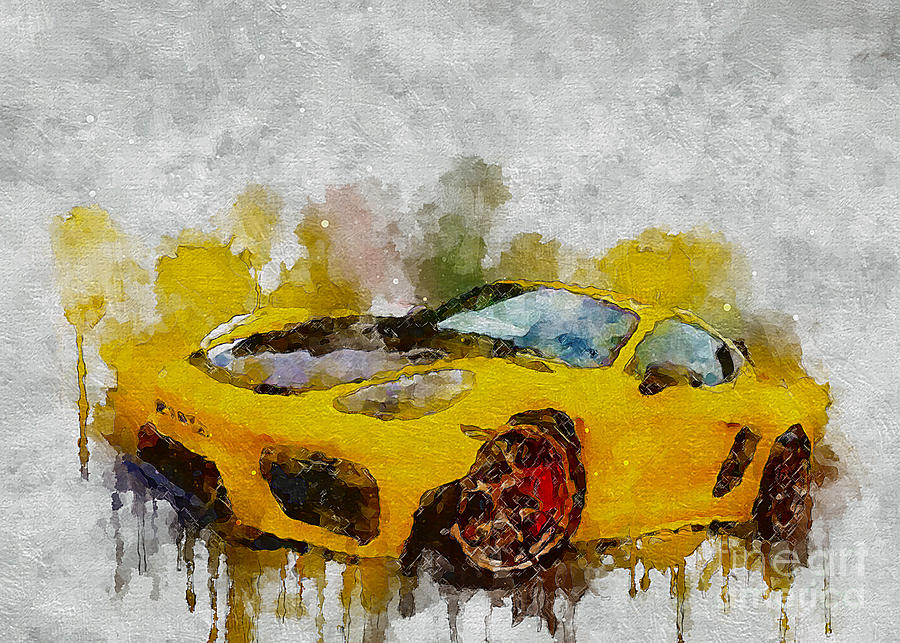 Porsche 718 Cayman GT4 RS Sports cars Digital Art by Lisa Sandra - Pixels