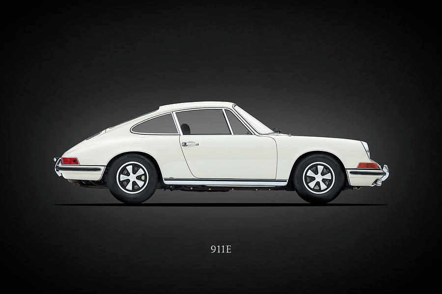 Porsche 911 E Sticker by Mark Rogan - Pixels