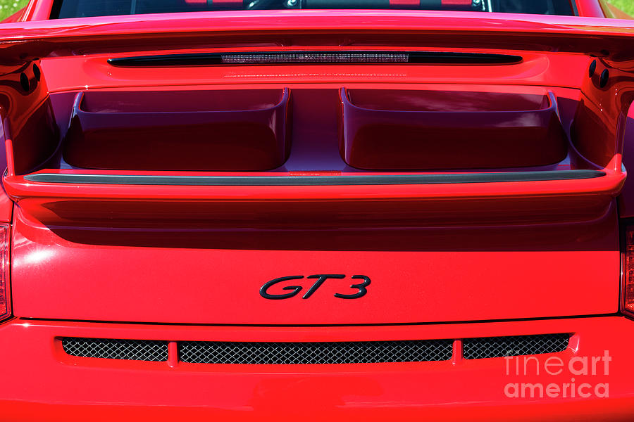 Porsche 911 GT3 in Red Photograph by Tim Gainey