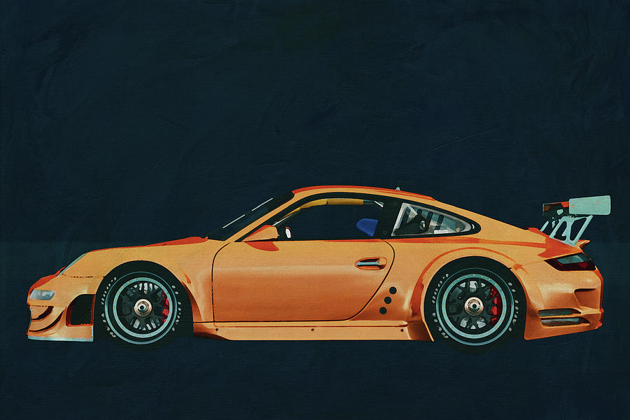 Porsche 911 GT3 version Painting by Jan Keteleer