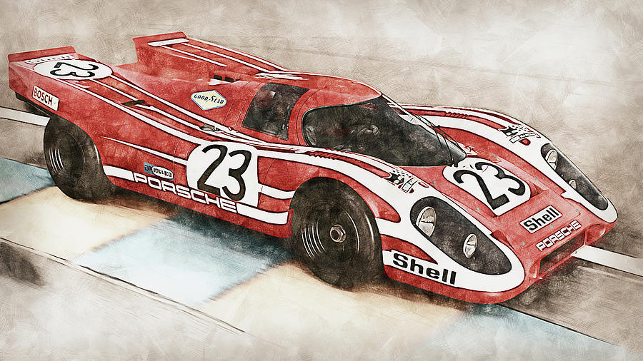 Porsche 917k - 25 by AM FineArtPrints Porsche 917k - 25 by AM FineArtPrints