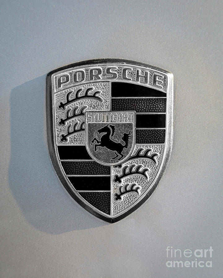 Porsche 928 Emblem Photograph by Dennis Hedberg