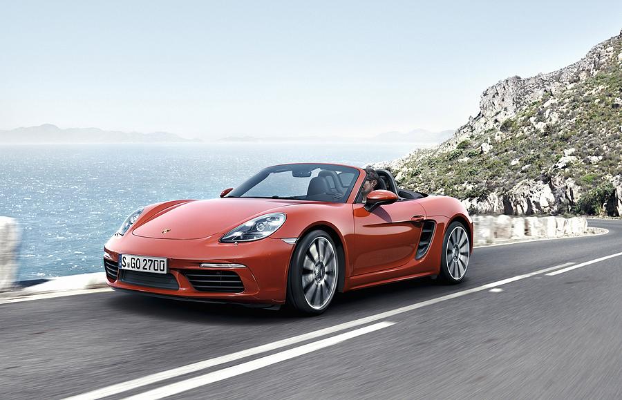 Porsche Boxster Digital Art by Lynn Mears