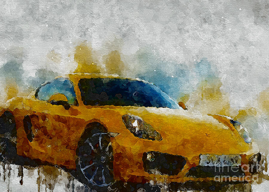 Porsche Cayman S Sport Digital Art by Lisa Sandra - Fine Art America