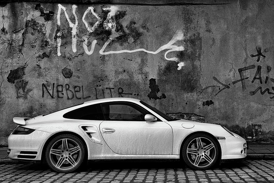 Porsche Graffiti Photograph by Darren White