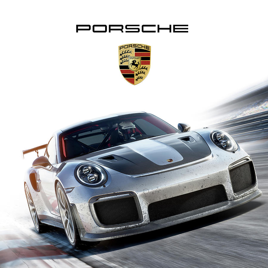 Porsche Mixed Media - Porsche Sport by Gina Dsgn Porsche Mixed Media - Porsche Sport by Gina Dsgn