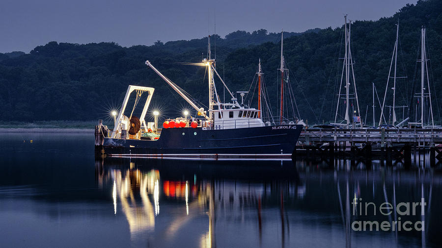 Port Call For The Seawolf Photograph by Sean Mills