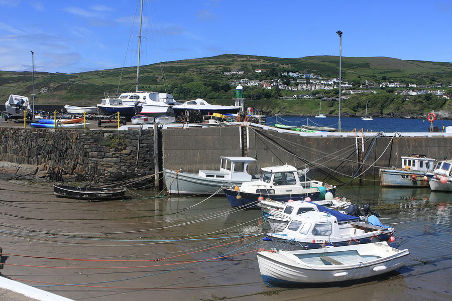 Port Erin Harbour On The Isle Of Man Photograph