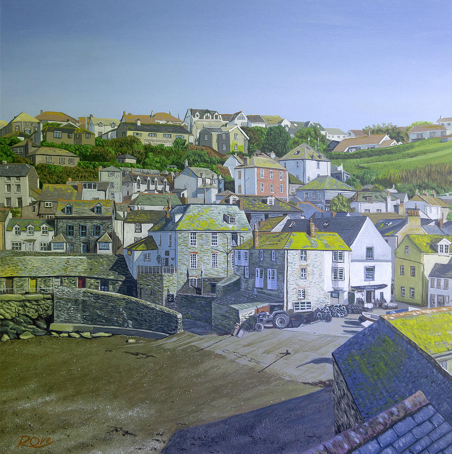 Port Isaac Painting - Port Isaac by Raymond Ore Port Isaac Painting - Port Isaac by Raymond Ore
