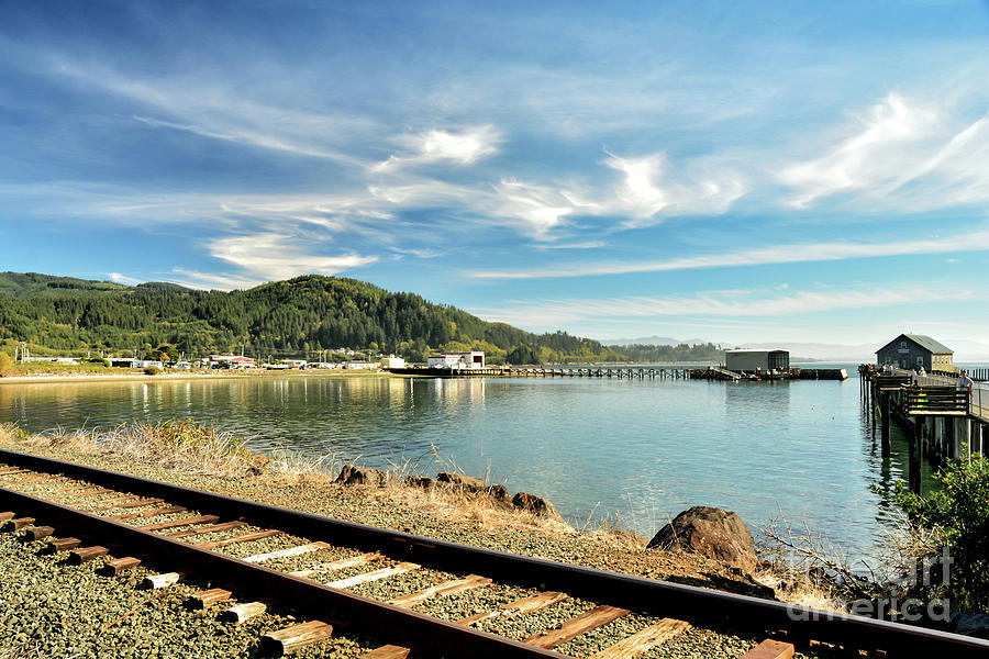 Port Of Garibaldi - Garibaldi Oregon Photograph by Jack Andreasen ...