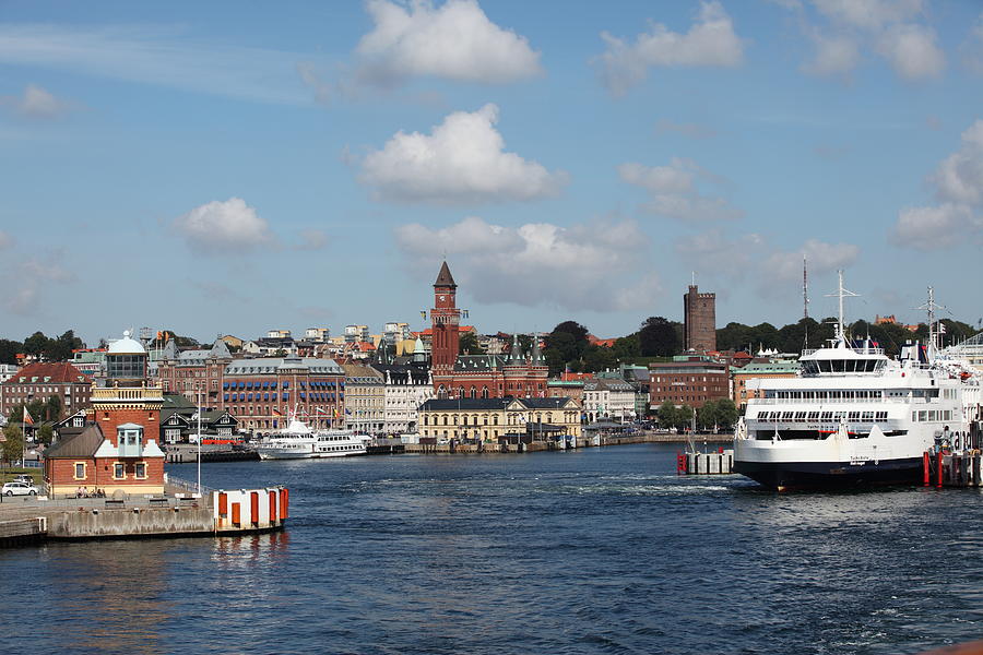 Port of Helsingborg Photograph by Pejft