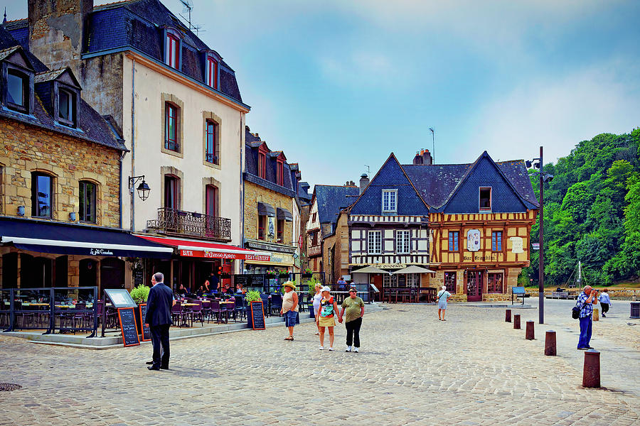 Port of Saint Goustan, Auray - Oil painting Edition Photograph by Jordi ...