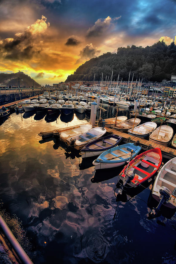 Port of San Sebastian Photograph by Micah Offman