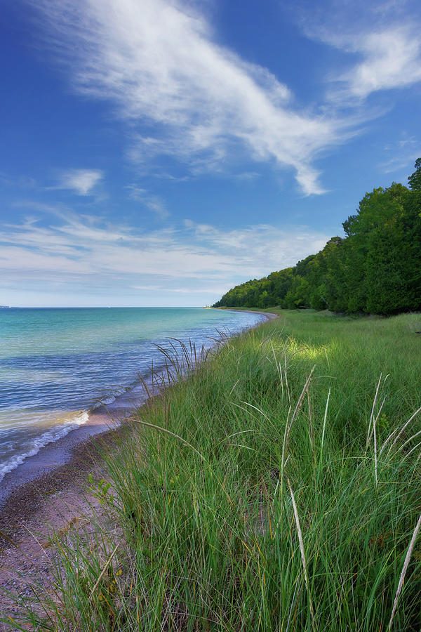 Port Oneida Shore Photograph by Kit Gentry - Pixels