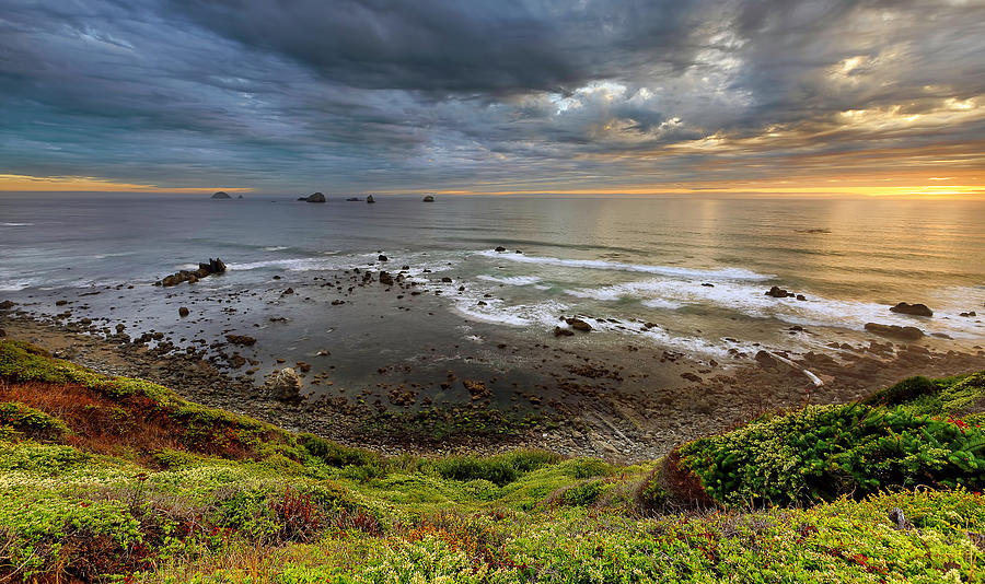 Port Orford Sunset Photograph by Don Hoekwater Photography