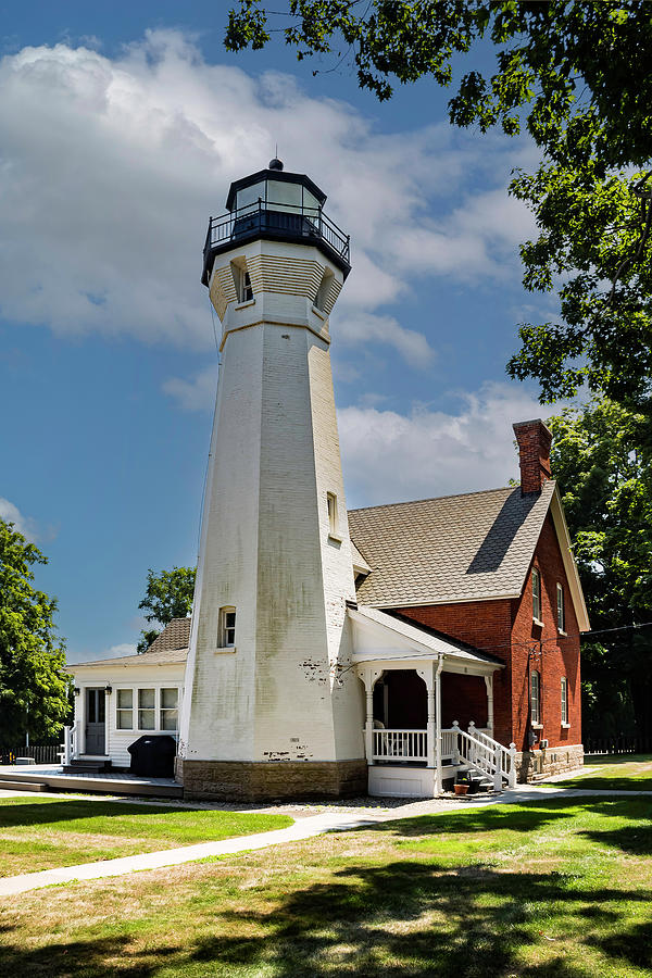 Port Sanilac Lighthouse 1 Photograph By Tom Clark - Fine Art America