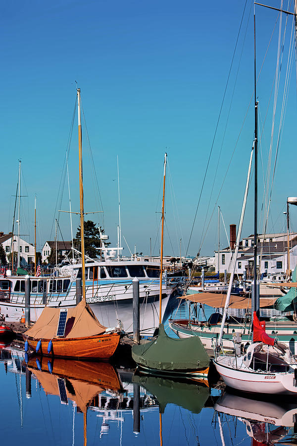 Port Townsend Marina Photograph by Cathy Anderson