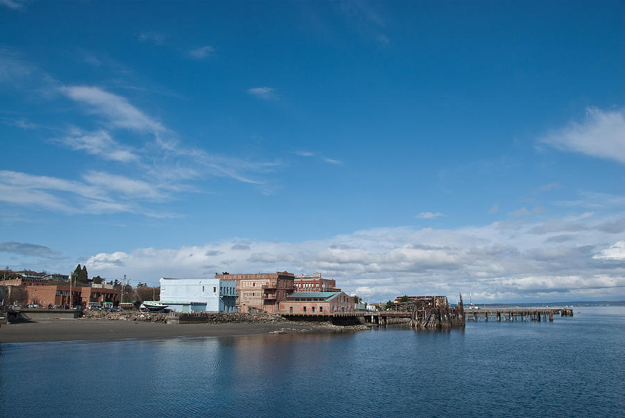 Port Townsend Waterfront Photograph by JeffGoulden