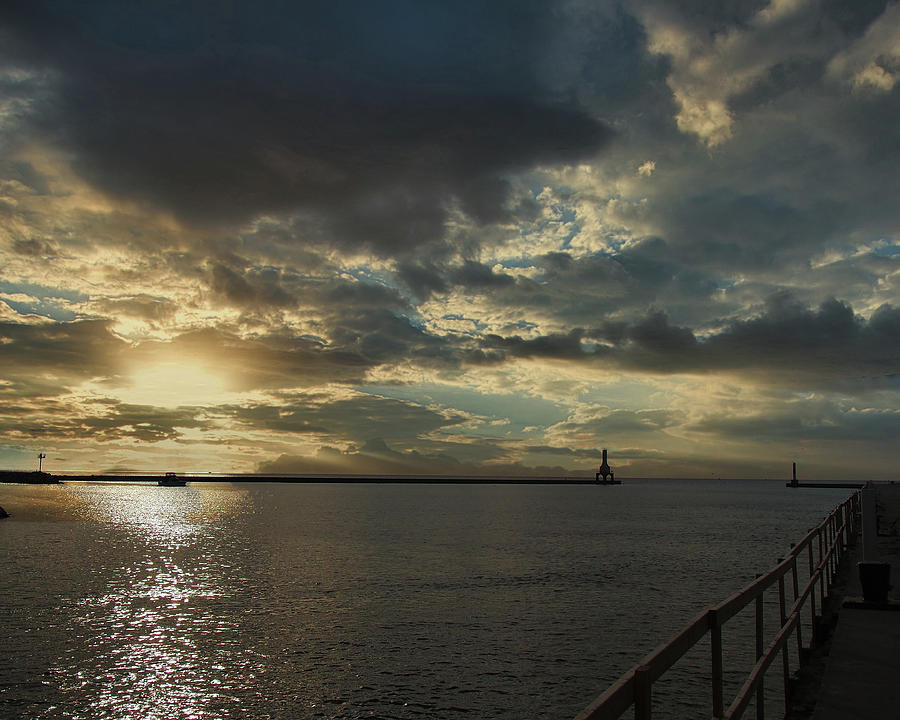 Port Washington Sunrise Photograph by Scott Olsen
