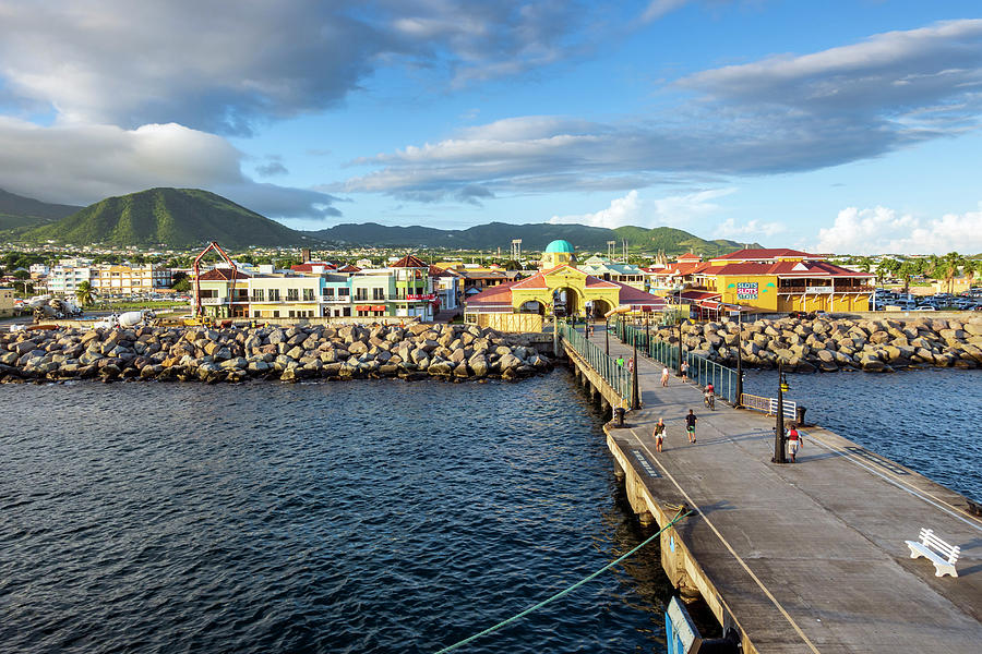 Port Zante Cruise Terminal Basseterre St Kitts Photograph By Jim   Port Zante Cruise Terminal Basseterre St Kitts Jim Monk 