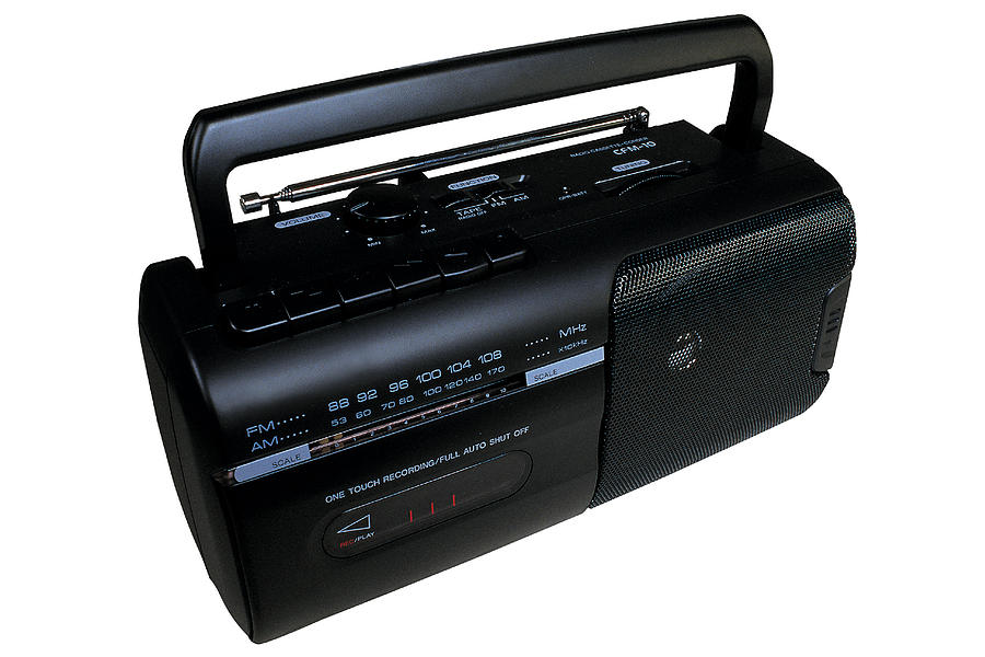 Portable radio Photograph by Comstock