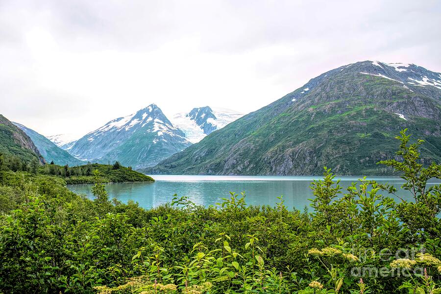 Portage Glacier Lake Photograph by Jennifer Jenson - Pixels