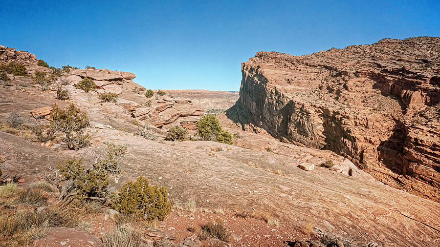 Portal Overlook Trail Moab Utah III Photograph by Joan Carroll