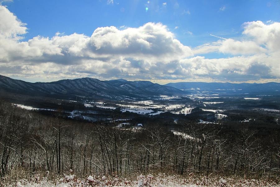 Porter Mountain in Winter Photograph by Deb Beausoleil