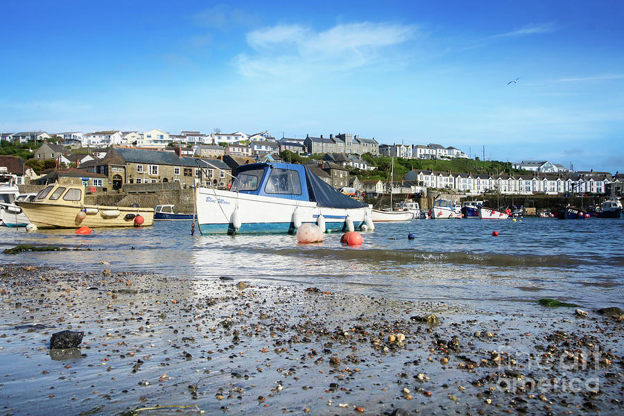 Porthleven Boats Photograph by Terri Waters