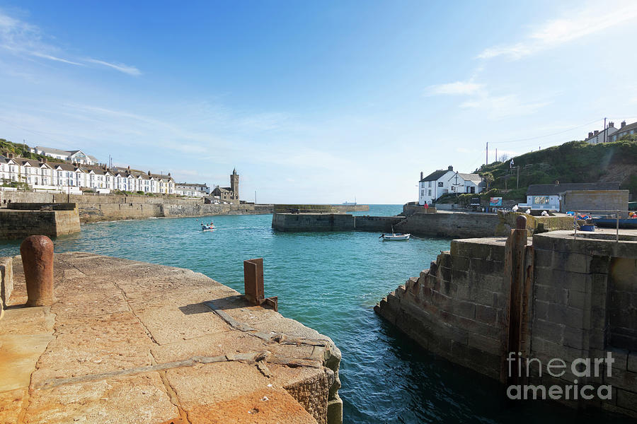 Porthleven Harbours Photograph by Terri Waters