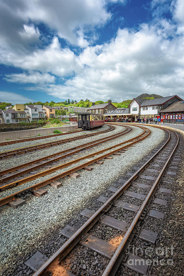 Porthmadog Railway Station Photograph by Adrian Evans