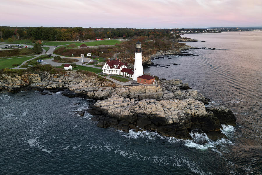 Portland Head Light From Drone Photograph By Jack Nevitt Fine Art America   Portland Head Light From Drone Jack Nevitt 