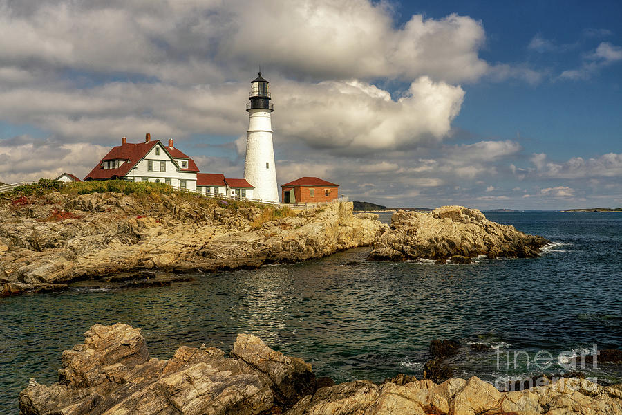 Portland Head Light Station Photograph by Roxie Crouch
