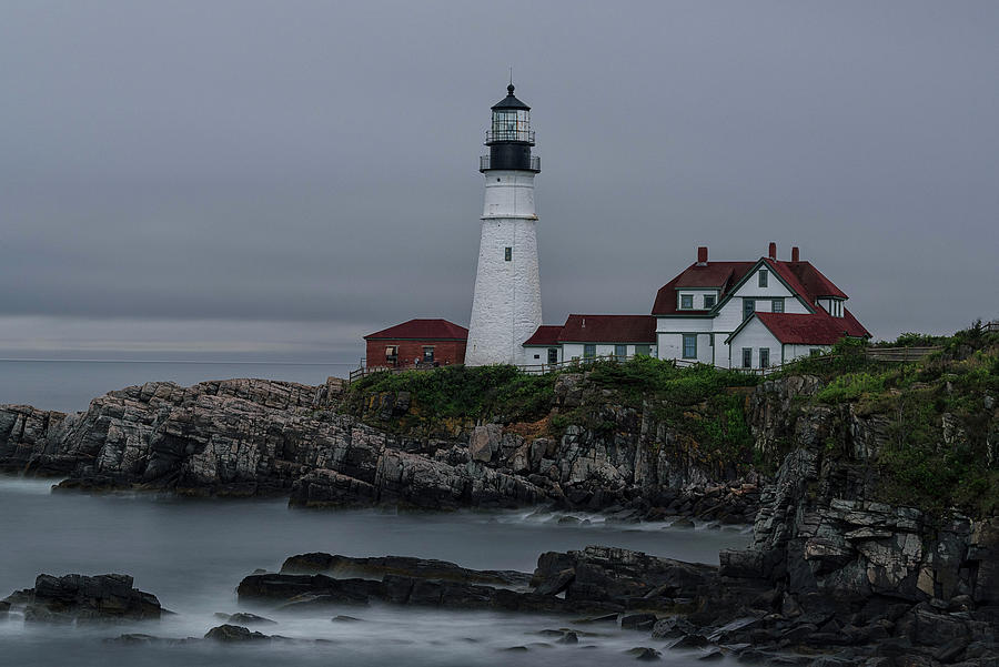 Portland Head Lighthouse 3 Photograph by Robert Fawcett