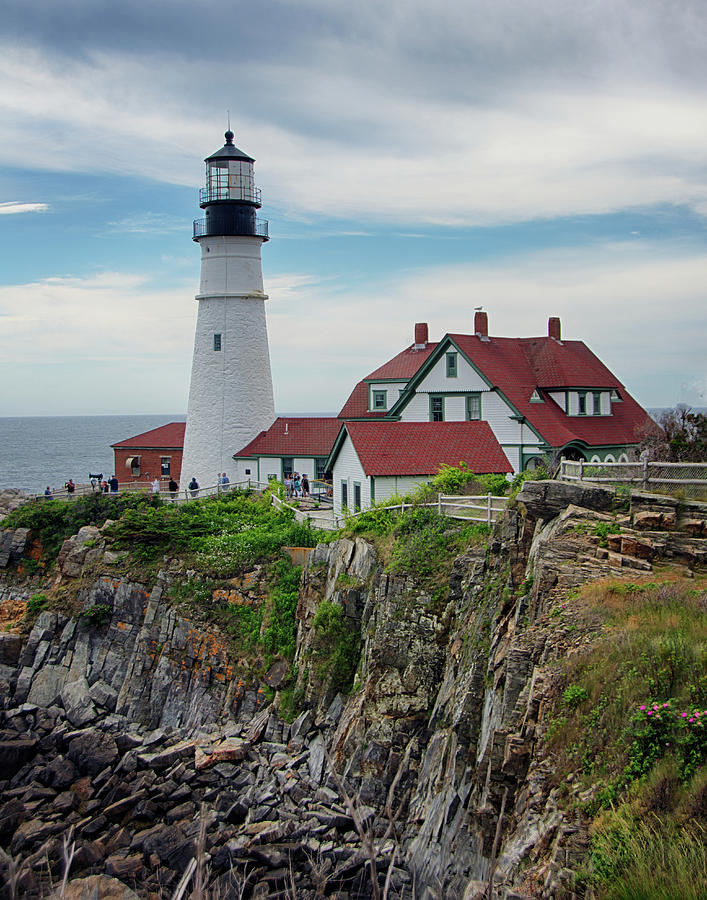 Portland Head Lighthouse Photograph by Eleanor Bortnick - Fine Art America