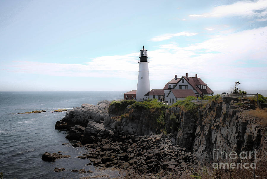 Portland Head Lighthouse Maine Photograph by Veronica Batterson