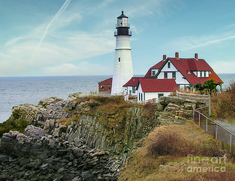 Portland Lighthouse Photograph