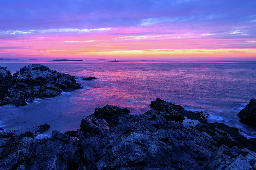 Portland Maine sunrise Photograph by Rodger Crossman