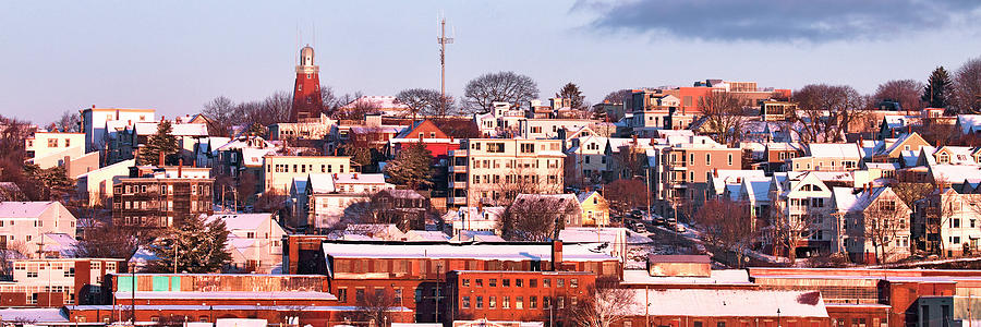 Portland Munjoy Hill Panorama Photograph by Eric Gendron