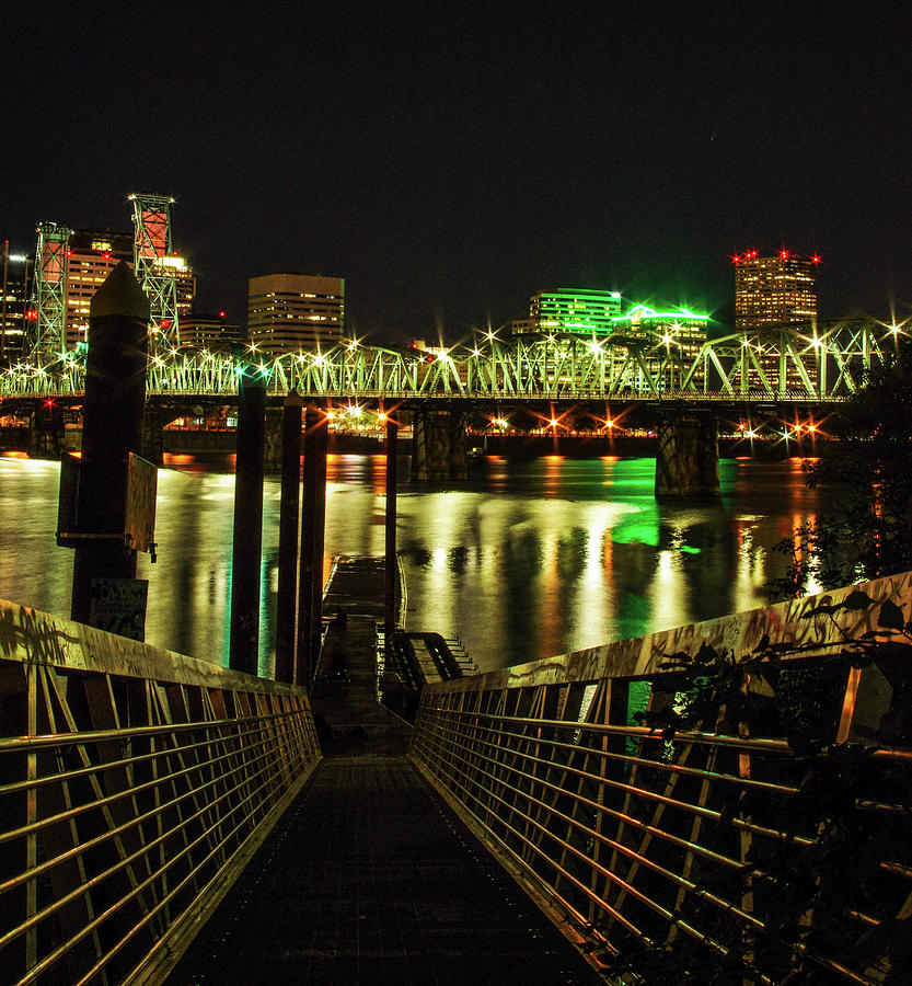 Portland, OR, From Eastbank Photograph by Teresa Herlinger